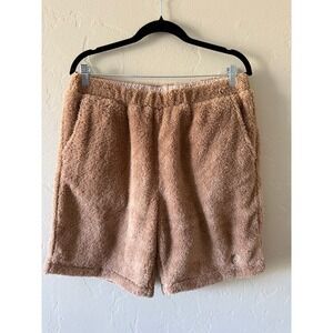 USA Palm Men's Reversible Fleece Brown 7" NWT‎ XL